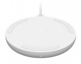 Belkin Pad Wireless Charging Qi (10W)[White (без ЗУ)]