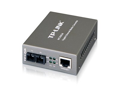 TP-Link Медiаконвертер MC200CM GEBase-TX-GEBase-FX MM 0.5km SC