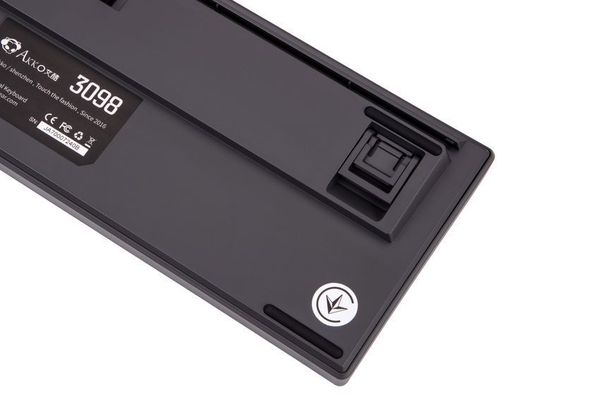 Akko Клавіатура механічна 3098S Dracula 98Key, CS Silver, USB-A, Hot-swappable, EN/UKR, RGB, Чорний