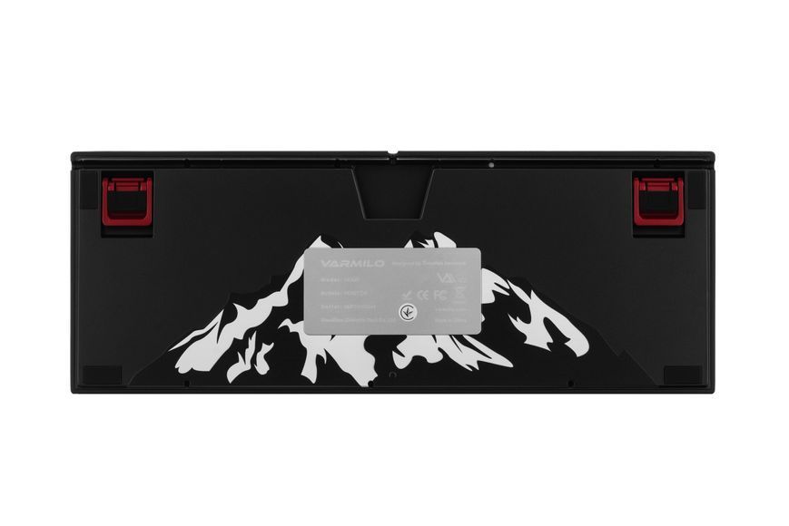 Varmilo Клавиатура механическая VEM87 Summit R1 87Key, EC V2 Ivy, USB-A, EN/UKR, White Led, Синий