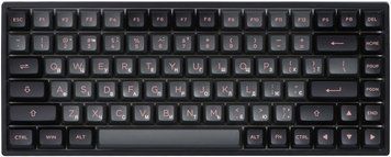Akko Клавіатура механічна 3084B Plus Black&Pink 84Key,CS Jelly Purple, BT/WL/USB-A, EN/UKR, RGB, Чорний