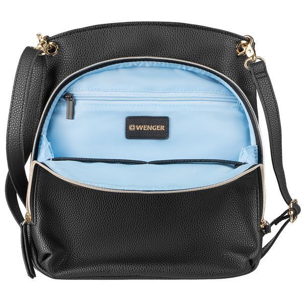 Wenger Сумка женская LeaSophie Crossbody Tote 10", чёрная 610189 фото