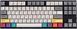 Varmilo Клавіатура механічна VEA87 CMYK 87Key, Cherry Mx Red, USB-A, EN/UKR, White Led, Чорний