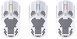 HyperX Миша Pulsefire Haste WL, White