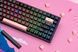 Akko Клавиатура механическая 3084B Plus Black&Pink 84Key,CS Jelly Purple, BT/WL/USB-A, EN/UKR, RGB, Черный