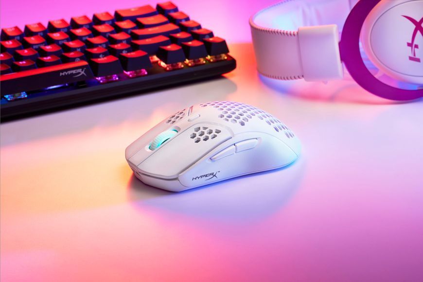 HyperX Миша Pulsefire Haste WL, White