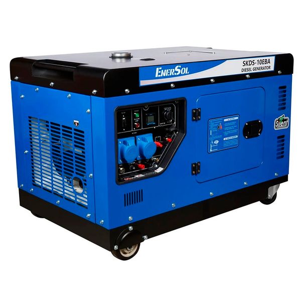 EnerSol Генератор дизельный, 230В, 10.0 кВт, однофазный, 230 кг