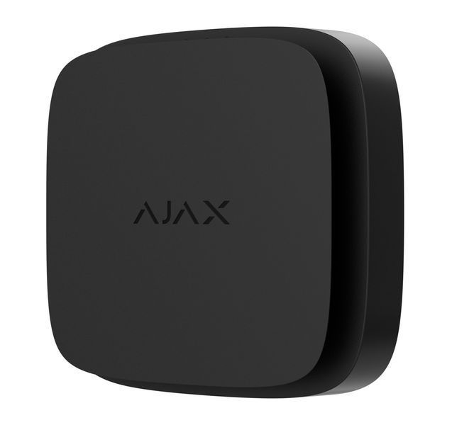 Ajax Датчик дыма и температуры FireProtect 2 RB Heat Smoke, Jeweler, сменная батарея, беспроводный, черный