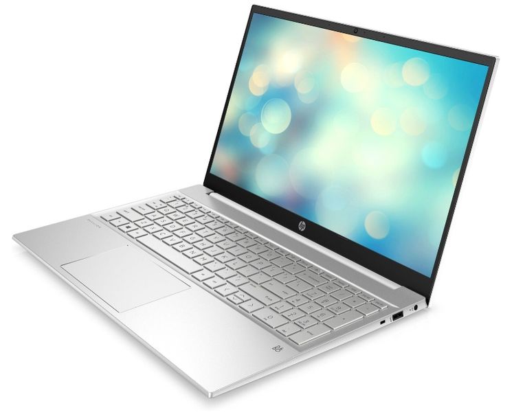 HP Ноутбук Pavilion 15-eh1063ua 15.6" FHD IPS AG, AMD R5-5500U, 16GB, F512GB, UMA, DOS, серебристый 422L5EA фото