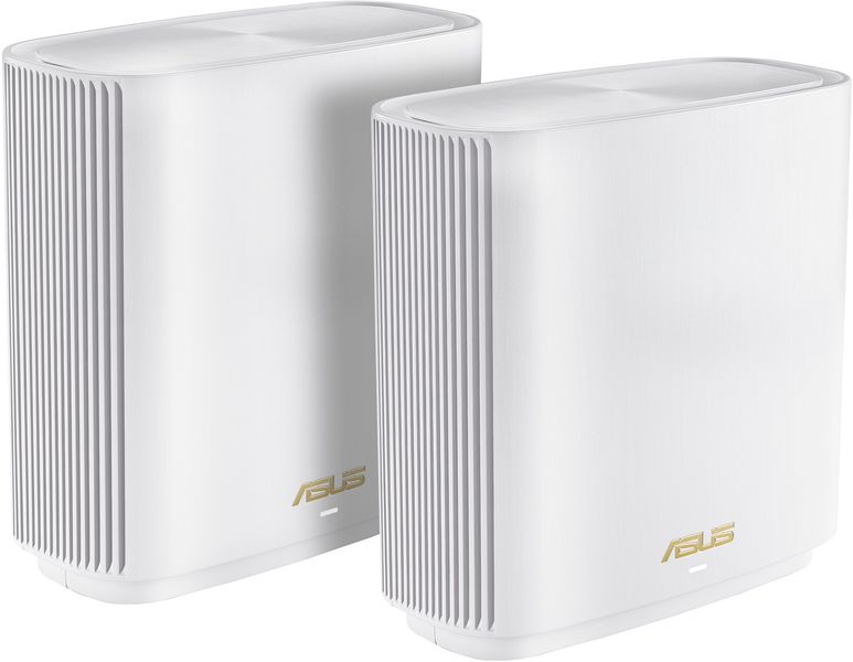 ASUS Система WiFi-Mesh ZenWiFi XT8 v2 AX6600, 3xGE LAN, 1x2.5GE WAN, 1xUSB3.1, 2мод, білий