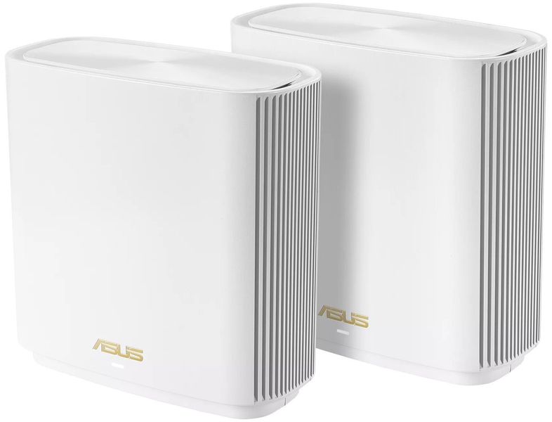 ASUS Система WiFi-Mesh ZenWiFi XT8 v2 AX6600, 3xGE LAN, 1x2.5GE WAN, 1xUSB3.1, 2мод, белый