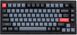 Keychron Клавіатура механічна V1 84Key, Gateron G PRO Brown, USB-A, Hot-Swap, QMK, Knob, EN/UKR, RGB, Frosted Black