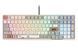 Akko Клавиатура механическая 3098S One Piece Calligraphy 98Key, CS Jelly White, USB-A, Hot-swappable, EN/UKR, RGB, Сірий