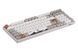 Akko Клавиатура механическая 3098S One Piece Calligraphy 98Key, CS Jelly White, USB-A, Hot-swappable, EN/UKR, RGB, Сірий