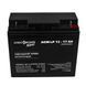 Акумулятор AGM LP 12V - 17 Ah Silver
