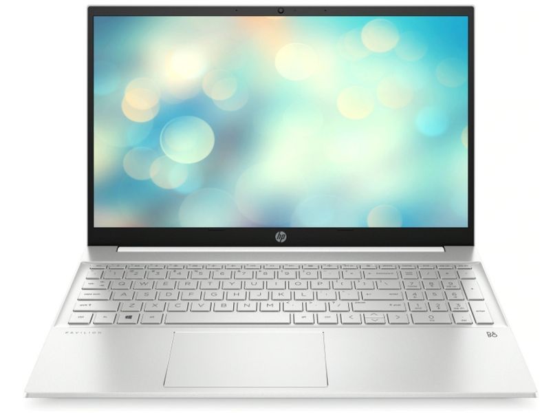 HP Ноутбук Pavilion 15-eh1063ua 15.6" FHD IPS AG, AMD R5-5500U, 16GB, F512GB, UMA, DOS, сріблястий 422L5EA фото