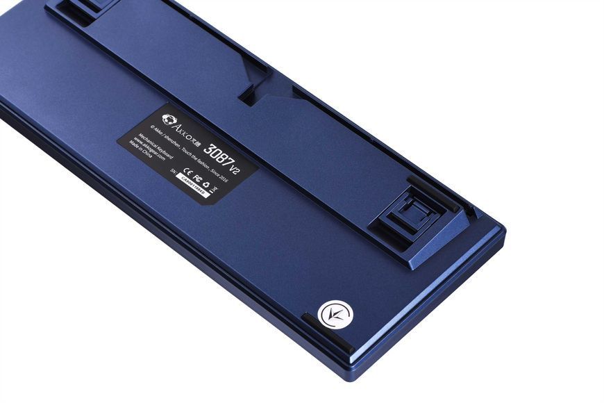 Akko Клавиатура механическая Akko 3087 DS Horizon 87Key, CS Pink V2, USB-A, EN/UKR, No LED, Синий