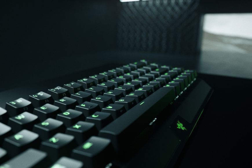 Razer Клавіатура ігрова BlackWidow V3 Mini HyperSpeed Green Switch WL/BT/USB RU RGB, Black