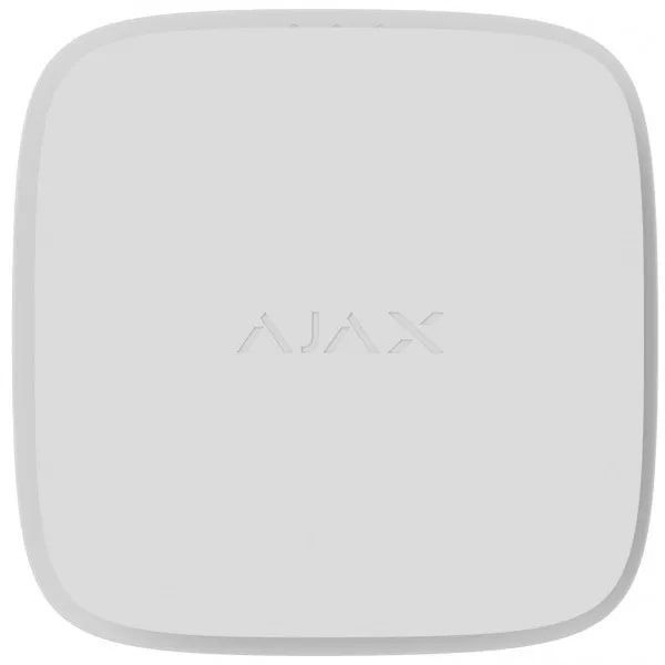 Ajax Датчик дыма, температуры и угарного газа FireProtect 2 RB Heat Smoke CO Jeweler, сменная батарея, беспроводный, белый
