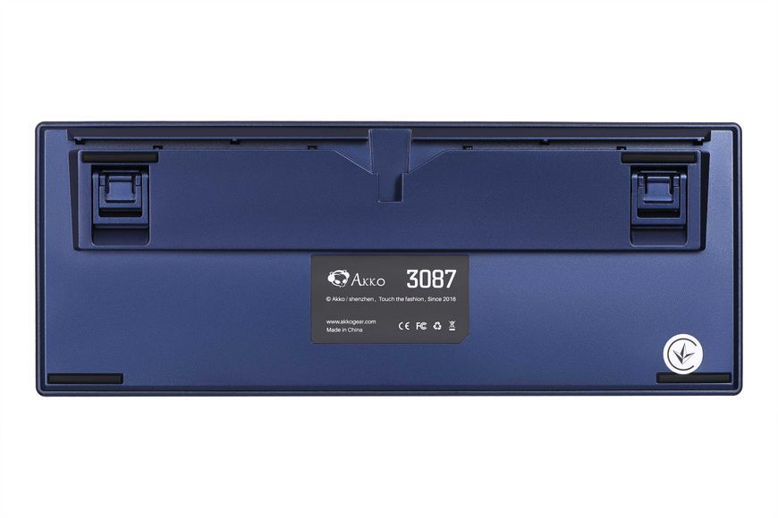 Akko Клавіатура механічна 3087 DS Horizon 87Key, CS Pink V2, USB-A, EN/UKR, No LED, Синій