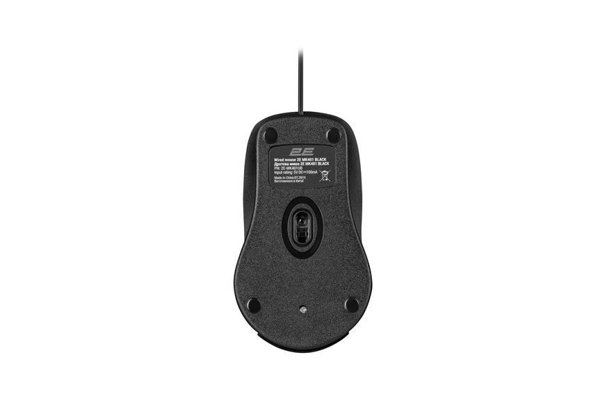 Комплект клавіатура та миша 2E MK401 USB-A, EN/UK, чорний 2E-MK401UB_UA фото