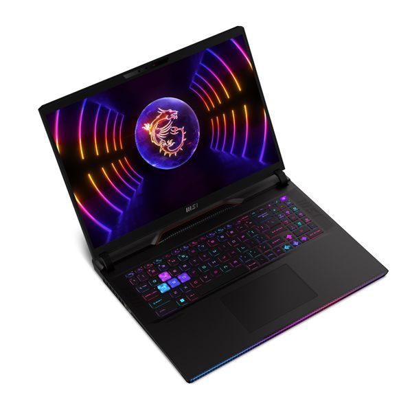 MSI Ноутбук Raider 17" QHD+, Intel i9-13950HX, 32GB, F1TB, NVD4080-12, W11, черный RAIDER_GE78HX_13VH-210UA фото