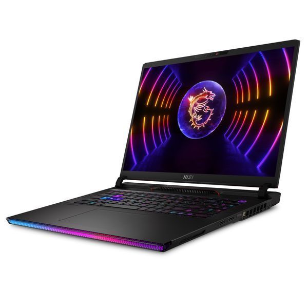 MSI Ноутбук Raider 17" QHD+, Intel i9-13950HX, 32GB, F1TB, NVD4080-12, W11, черный RAIDER_GE78HX_13VH-210UA фото