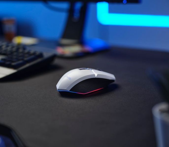 Trust Миша GXT 110 FELOX WL White