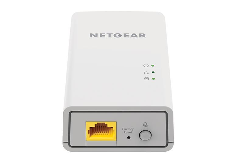 NETGEAR Powerline-адаптер PL1000, 1xGE, біл. кол. (2шт.)