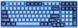Akko Клавиатура механическая 3098B Ocean Star 98Key, CS CrystalSwitch, BT/WL/USB-A, Hot-swappable, EN/UKR, RGB, Черный