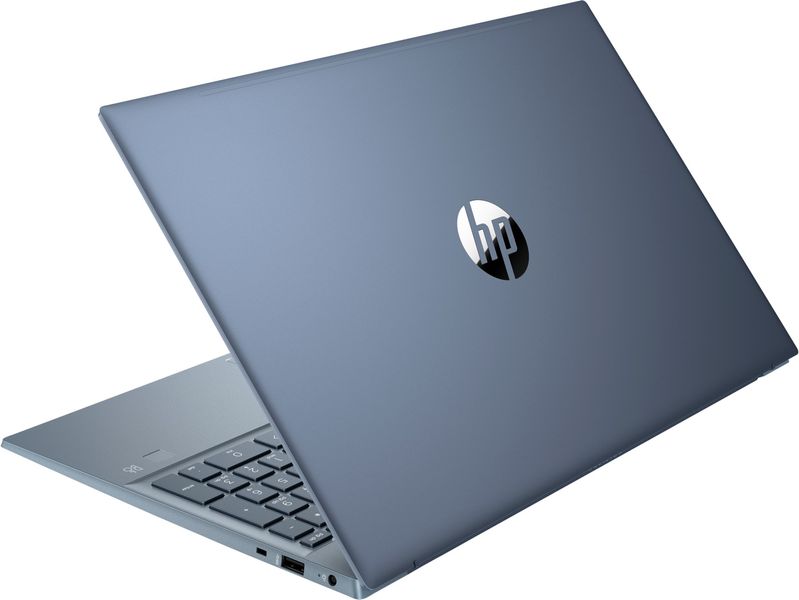 HP Ноутбук Pavilion 15-eh1062ua 15.6" FHD IPS AG, AMD R5-5500U, 16GB, F512GB, UMA, DOS, голубой 422L4EA фото