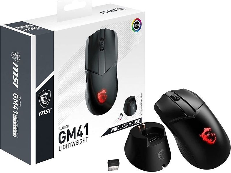 MSI Миша Clutch GM41 LIGHTWEIGHT WIRELESS S12-4300860-C54