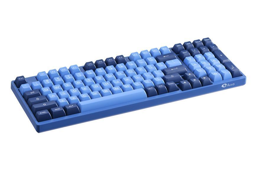 Akko Клавиатура механическая 3098B Ocean Star 98Key, CS CrystalSwitch, BT/WL/USB-A, Hot-swappable, EN/UKR, RGB, Черный