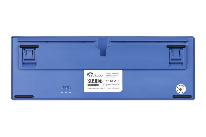 Akko Клавиатура механическая 3098B Ocean Star 98Key, CS CrystalSwitch, BT/WL/USB-A, Hot-swappable, EN/UKR, RGB, Черный