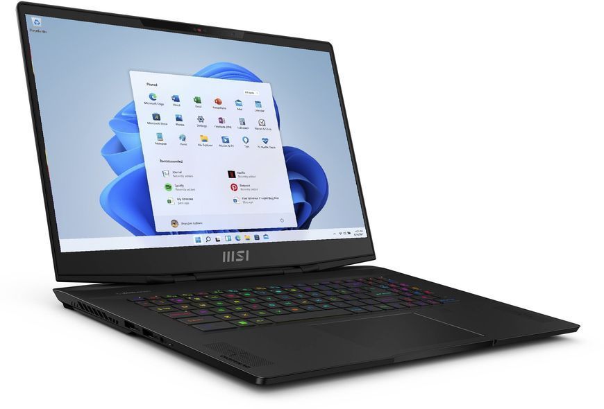 MSI Ноутбук Stealth Studio 17.3" QHD+, Intel i9-13900H, 64GB, F1TB, NVD4080-12, W11, черный STEALTH_A13VH-068UA фото