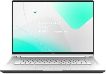 Gigabyte Ноутбук AERO 16.0 UHD+ OLED, Intel i7-13700H, 16GB, F1TB, NVD4070-8, W11, сріблястий AERO_16_BSF-73KZ994SO фото