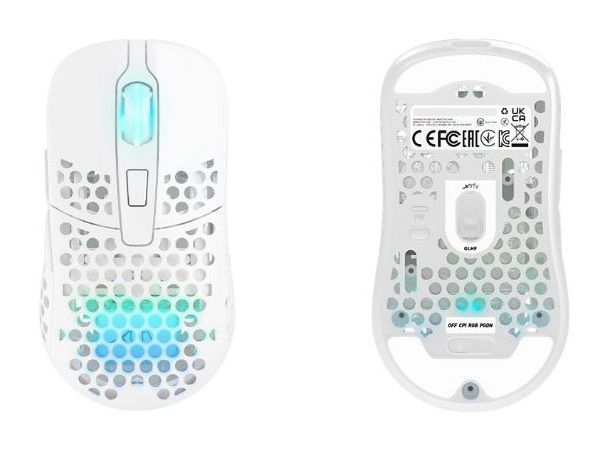 Cherry Xtrfy Миша M42 WL RGB White