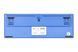 Akko Клавиатура механическая 3098DS Ocean Star 98Key, CS Orange, USB-A, EN/UKR, No LED, голубой