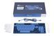Akko Клавиатура механическая 3098DS Ocean Star 98Key, CS Orange, USB-A, EN/UKR, No LED, голубой