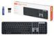 2E Клавиатура мембранная KS240 110key, WL/BT, EN/UK, серо-чёрный