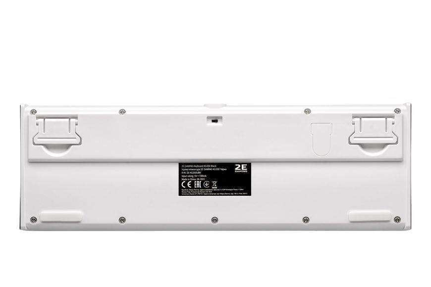 Клавіатура мембранна 2E GAMING KG350 68key, USB-A, EN/UA/RU, RGB, чорний 2E-KG350UBK фото