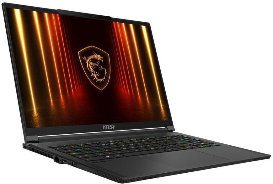 Ноутбук MSI Stealth A16 AI+ A3XWIG-068UA 16" QHD+, AMD AI 9 HX 370, 32GB, F1TB, NVD5080-16, W11, чорний 9S7-15FL35-068 фото