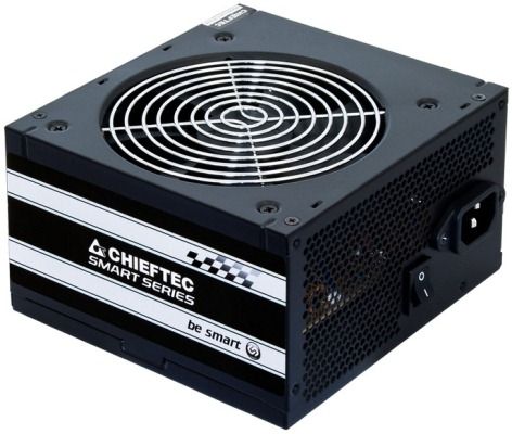 Chieftec Блок питания Smart (650W), >85%, 120мм, 1xMB 24pin(20+4), 1xCPU 8pin(4+4), 2xMolex, 6xSATA, 2xPCIe 8pin(6+2)