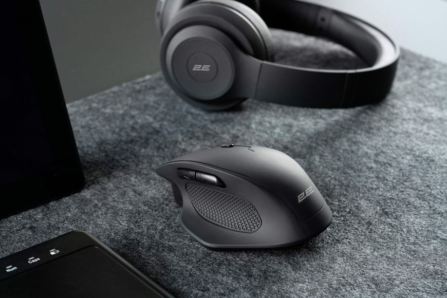 2E Миша MF2010 Rechargeable WL Black