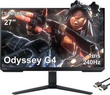 Монітор Samsung 27" Odyssey G4 S27BG400EI 2*HDMI, DP,, IPS, 240Hz, 1ms LS27BG400EIXUA фото