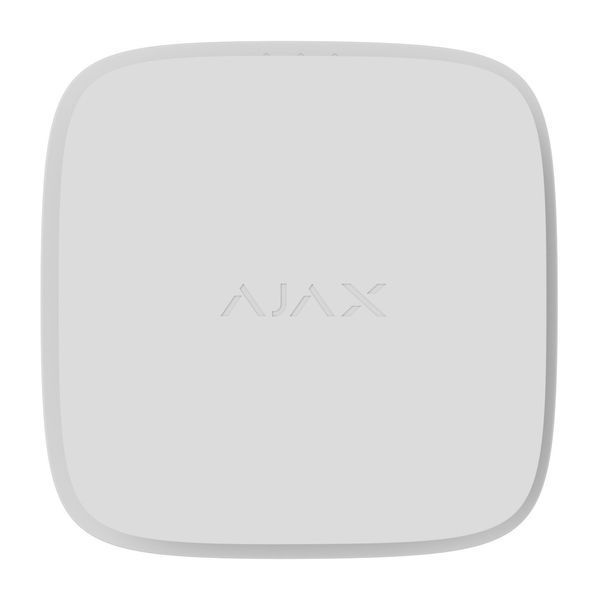 Ajax Датчик дыма, температуры и угарного газа, FireProtect 2 SB Heat Smoke CO Jeweler, несменная батарея, беспроводной, белый