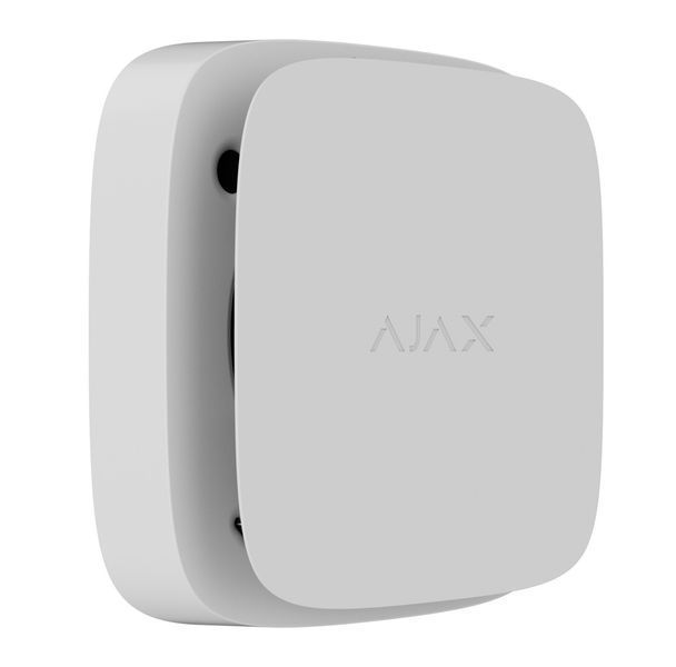 Ajax Датчик дыма, температуры и угарного газа, FireProtect 2 SB Heat Smoke CO Jeweler, несменная батарея, беспроводной, белый