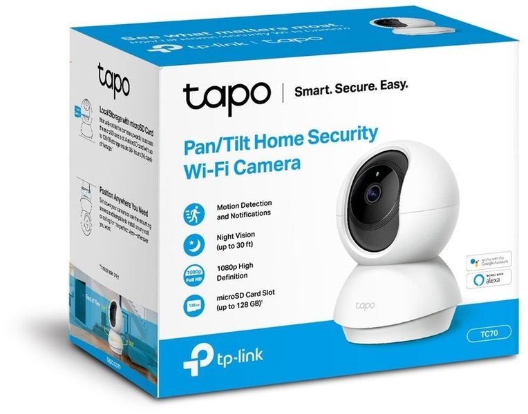 TP-Link IP-Камера TC70 FHD N300 microSD motion detection