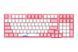 Akko Клавиатура механическая Akko 3098B World Tour-Tokyo R2 98Key, TTC Brother, BT/WL/USB-A, Hot-swappable, EN/UKR, RGB, Розовый
