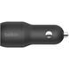 Belkin Автомобільний ЗП Car Charger (24W) Dual USB-A, USB-A - USB-C, 1m, black